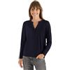 Cecil 3228184 Maglietta a Tunica, Urban Dark Blue, L Donna