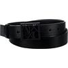 Armani Exchange Cintura da donna Black Susi Medium, Nero, 80 cm