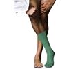 FALKE No. 10 M So cotone filo di Scozia tinta unita 1 paio, Calzini Uomo, Turchese Oceangreen 7506, 45-46