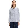 TOM TAILOR Denim Camicetta Donna, 35949 - Strisce Bianche e Blu, M