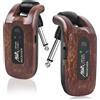 AKLOT Sistema di chitarra Wireless 5,8 GHz Trasmettitore e ricevitore wireless per