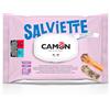 CAMON | Salviette Detergenti per Cani e Gatti, 30x20 cm, Confezione da 40 Salviette, Fragranza Talco, Senza Alcool etilico né Parabeni, Made in Italy