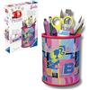 Ravensburger - Puzzle 3d Portapenne Barbie | Puzzle 3d Bambini A Partire Dagli 6 Anni | Modellismo Da Costruire Bambini Di 54 Pezzi | Regalo Bambino 6 Anni E Più