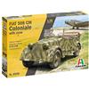 Italeri 6550 Fiat 508 CM Coloniale with Crew, Scala 1:35, Plastic Model Kit, Modello in Plastica da Montare, Modellismo