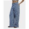 Adidas Womens adidas Pantaloni Denim Adidas Liberty London Firebird A Vita Media E Gamba Dritta - Blu, blu