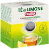 CRASTAN 1870 - Cialde ESE Compostabili - Tè al Limone - Box da 18 Cialde - Compatibili con Macchine Espresso - Privo di zuccheri
