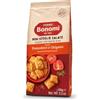 Forno Bonomi, Mini Sfoglie Pomodoro e Origano. Snack pronti da gustare per una pausa o per un aperitivo sfizioso con gli amici. Confezione da 150 grammi.