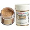 Sugarflair Colours Sugarflair Sugar Sprinkles Gold, Oro, Sprinkles Commestibili, Decorazioni di Zucchero per Torte, Cupcake e Biscotti - 40g