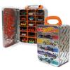 Hot Wheels 1:64 Scale Cars Metal Car Carry Case I 18 Toy Car Storage & Organizer I Regalo per Collezionisti & Bambini Età 3 Anni e Up I Coperchio 3D Design I (Auto non incluse)