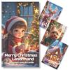 MATHIE Y SU GUIA ANGELICAL Merry Christmas Lenormand: Oracolo Lettere Lenormand Tarocchi per Principianti con significati, facili da capire, include Guida e video Corso regalo 5 lingue, lettere Petit Lenormand molto intuitivo