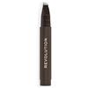 Revolution Beauty London Revolution Instant Brow Hair Pen, Marrone Scuro