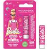 NATURAVERDE Kids -BARBIE Burrocacao Fragola 5ml, Idrata e Protegge le Labbra, SPF 15, Ipoallergenico