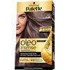 Schwarzkopf Palette Oleo, colorazione permanente copertura Liquido, professionale capelli bianchi, Senza ammoniaca, 7-56 Castano Chiaro Perla, confezione singola