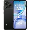 ZTE BLADE A36 DUAL SIM 6.75" OCTA CORE 64GB RAM 4GB 4G LTE EUROPA BLACK - P606F20-BLACK
