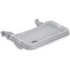 Hauck 661994 Alpha Tray, Tavolino Pappa per Seggiolone in Legno hauck Alpha+ e Beta+, con Vassoio Rimovibile, Portabibite, Bordo Alto, Regolabile in Profondità - Grigio