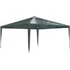 vidaXL Gazebo Professionale 4x4 m Verde 90 g/m²