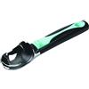B.BAD B. Bad 70122 Cucchiaio da Ghiaccio con pressa Nylon/Silicone Nero/Turchese 20,5 x 5 x 3,5 cm