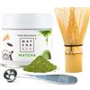 Matcha & CO Set iniziale di tè matcha con Matcha Originale, cucchiaino dosatore e frustino di bambù.