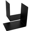 Westcott Reggilibri Nero (Set da 2) | Metallo 90 x 140 x 140 mm | Fermalibri Robusti per Libri o Raccoglitori | Portalibri Solidi con Spessore 1,0 mm per Ufficio e Casa | E-10244 00