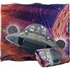 LOGOVISION Rick And Morty Screaming Space Coperta super morbida al tatto setoso - 152 x 127 cm