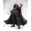Komar Quadro da parete Star Wars Vision Samurai Dark Lord - dimensioni 40 x 50 cm - cameretta dei bambini