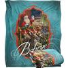 LOGOVISION Polar Express Believe Santa Coperta super morbida al tatto setoso - 152 x 127 cm