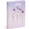 VARZI K-POP Demon Hunters Diario Quaderno Copertina Rigida Rosa Lilla Pastello - Notebook da Collezione con le HUNTR/X - Regalo per Fan K-Pop, Ragazze, Adolescenti