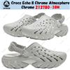 Crocs Echo II Chrome Atmosphere Chrome 213780-1BM taglia unisex