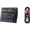 GEM-12USB - Audio Mixer Analogico a 12 Canali Compact 12 Channel, Inclusi I 4 Ca