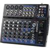 Sound GEM-12USB - Audio Mixer Analogico a 12 Canali Compact 12 Channel, Inclusi