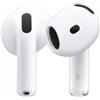 Apple Auricolari AirPods 4 2024 + Cust.Ric. USB-C (ANC) MXP93LL/A