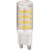 Goobay 71436 Lampada compatta a LED, 3,5 W, bianco caldo - Base G9, sostituisce 35 W, bianco caldo, non dimmerabile