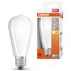 Osram LED lampadina Star Classic Edison ST64 7W = 60W E27 opaco 806lm FS bianco caldo 2700K