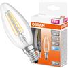 OSRAM BTE2 Lampada LED a filamento trasparente - 4 W = 40 W - E14 - Bianco freddo