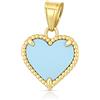 Gioielleria Lucchese Oro Ciondolo Cuore Oro Giallo 18kt GL102547