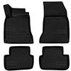 ELEMENT Set di Tappetini Auto in Gomma TPE 3D per MERCEDES-BENZ CLA-class | 2013-2019 | Tappetini Auto Originali 100% Adatti, Tappetini Gomma Auto Universali Resistanti, Tappetini 3D per Auto
