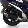 ARROW MARMITTA OMOLOGATA URBAN ALLUMINIO DARK PEUGEOT METROPOLIS 400 '17/21 PER RACCORDO ARROW E COLLETTORE ORIGINALE
