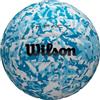 Wilson Pallone da Pallavolo Impact Gen Green, Realizzato con Camera D'Aria Con Blocco a Pressione e Rivestimento in EVA Sostenibile, Ideale Per Uso Interno, Colore: Blu/Bianco, Taglia Ufficiale