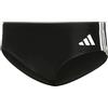 adidas Uomo 3S Swim Trunks Swimwear, Black/White, 40
