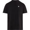 NORTH SAILS T-Shirt Uomo in Jersey di Cotone Organico con Patch Logo