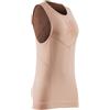X-Bionic Xceed Run Tank Top Donna, Termoregolazione, Nero/Grigio, M | Termoregolazione HygroDiffuser a 37°C, raffreddamento dinamico, gestione del sudore, vestibilità femminile