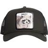Goorin Bros. Bandit Trucker Cappellino da baseball, cappellino da baseball, da donna/uomo/uomo/Snapback - Snapback, con ombrellone, primavera-estate, autunno/inverno, Nero , Taglia unica