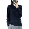 Ailaile 100% lana merino maglione donna collo alto manica lunga caldo lavorato a maglia pullover autunno inverno base top