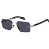 David Beckham Occhiali da Sole DB 7109/S RUTHENIUM BLACK/GREY 56/20/145 uomo