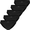 TOM TAILOR Slip da Uomo (Confezione da 5), Nero (Black 9000), M