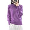 Ailaile 100% lana merino maglione donna collo alto manica lunga caldo lavorato a maglia pullover autunno inverno base top