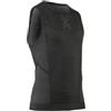 X-Bionic Xceed Run Tank Top Uomo - Top da Corsa ad Alte Prestazioni con Tecnologia HygroDiffuser & VectorSphere - Regolazione Termica e Allontanamento del Sudore per Comfort Ottimale - Nero/Grigio, XL