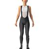 Castelli 4522550 VELOCISSIMA DT BIBTIGHT Leggings Donna, Black/Black Reflex XS