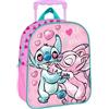 Zaino Trolley Stitch Kiss Girl Asilo