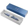 Penna a sfera Parker IM Monochrome Rituals Blue punta M blu